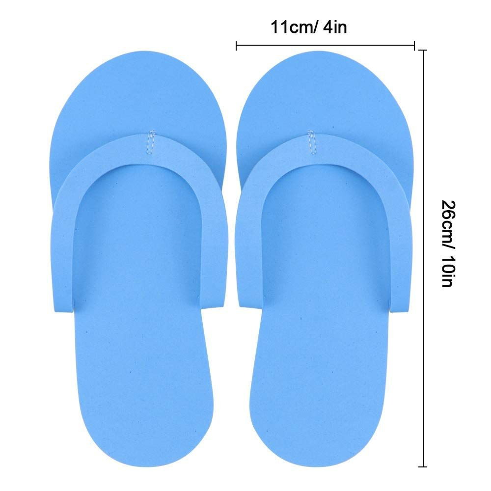 Multicolour Disposable Rubber Flip Flops