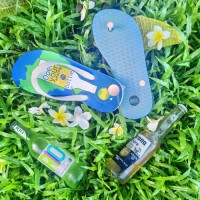 Bottle Opener Flip Flops Country Flags