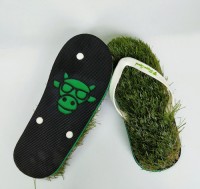 Grass Flip Flops Surfer