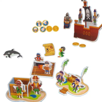 Educational Toy Land and Sea Vehicles