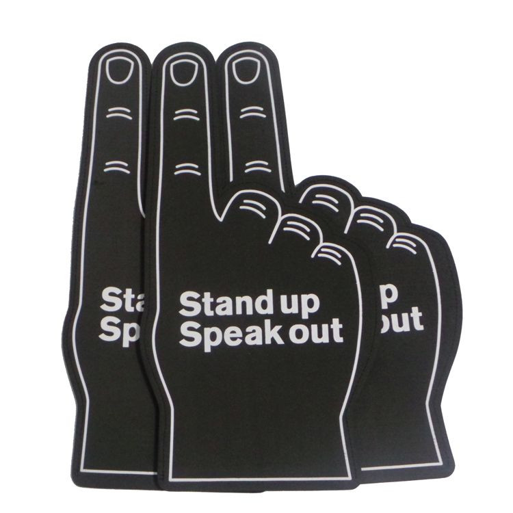 Speak Out Foam Hands