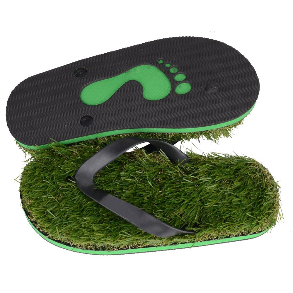 Grass Flip Flops Surfer