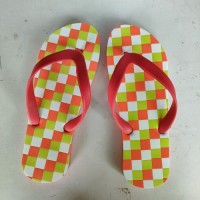 Bottle Opener Flip Flops Checkers