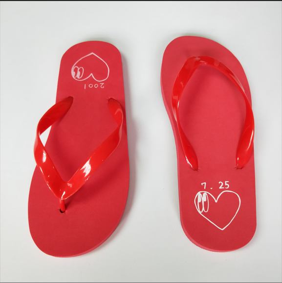 EVA Flip Flops Love