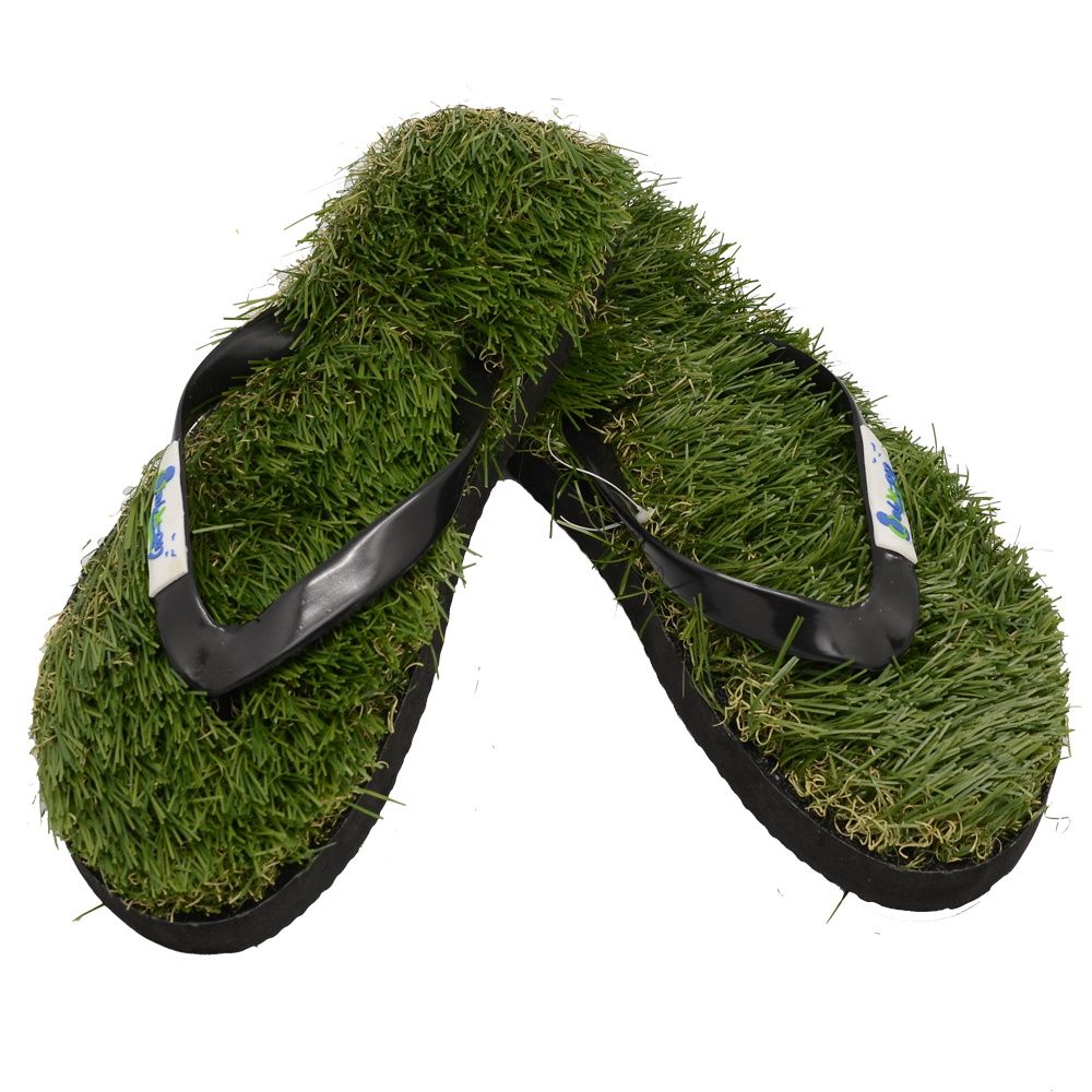 Natural Comfort: Grass Flip Flops