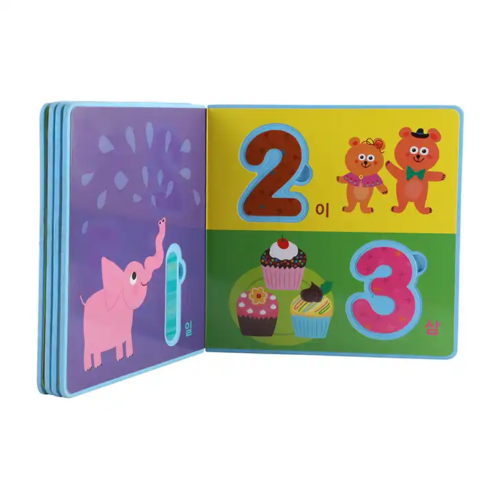 Educational Toy Number Book