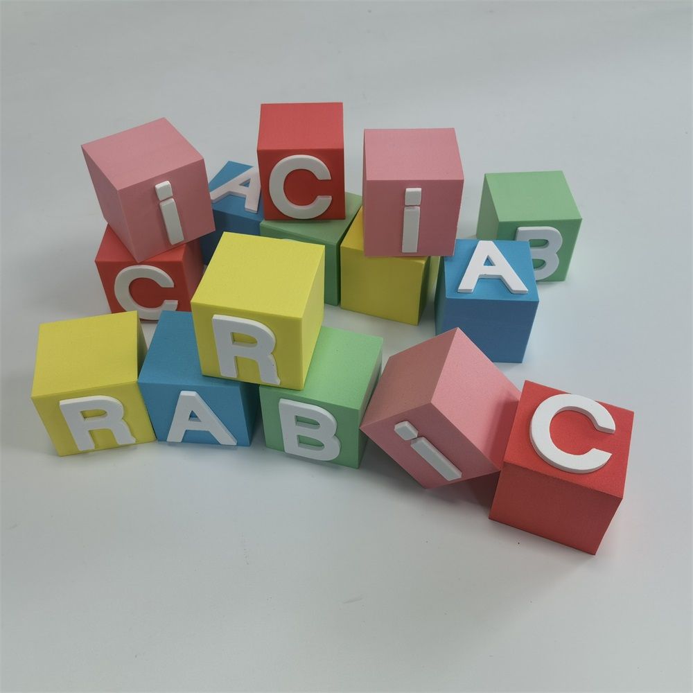 Custom Foam Cubes for Kids