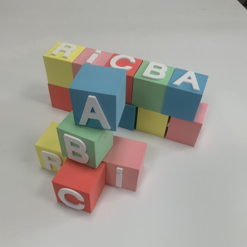 Custom Foam Cubes for Kids