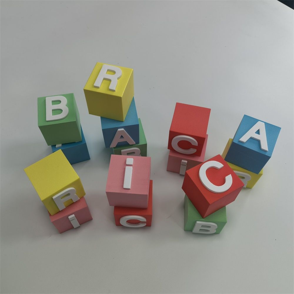 Custom Foam Cubes for Kids